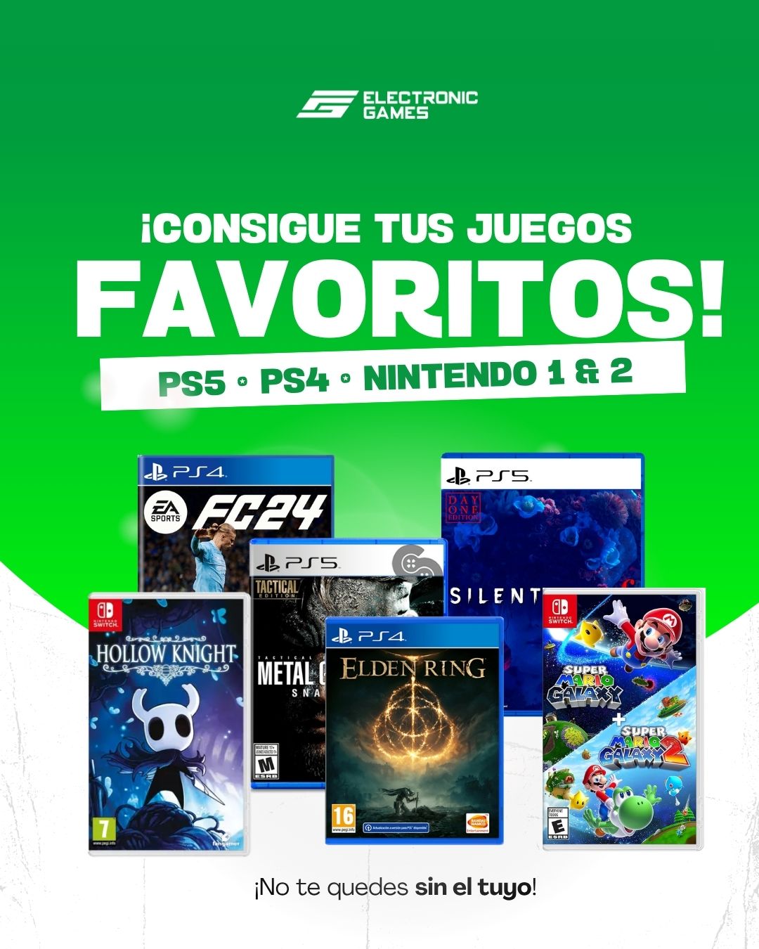 Post producto videojuegos